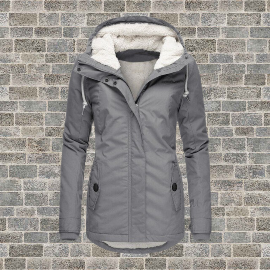 Jenna™ - Snug Sherpa Hoodie Coat