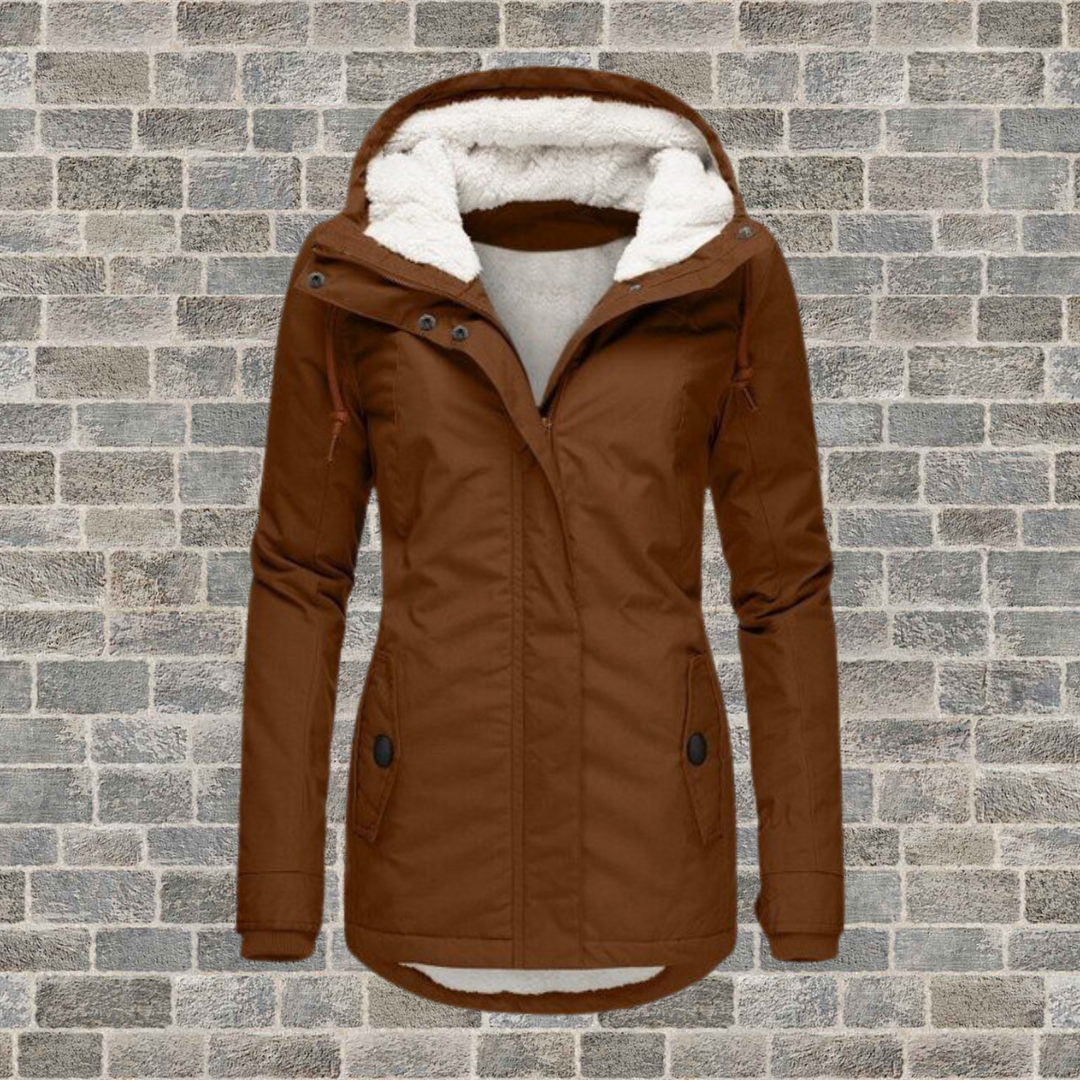 Jenna™ - Snug Sherpa Hoodie Coat