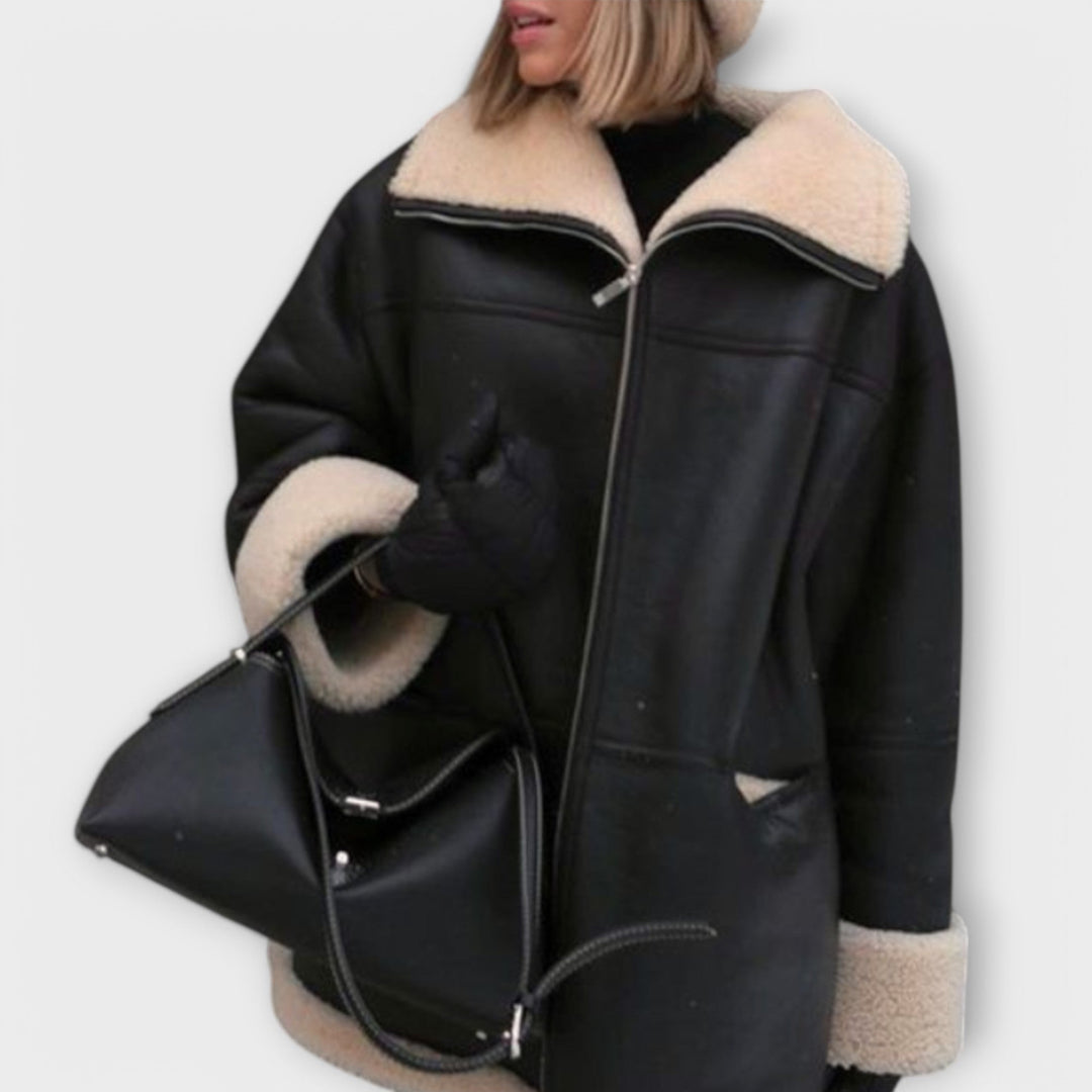 Vikka™ - Premium Leather Jacket