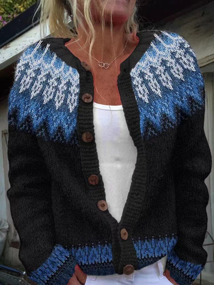 Helen™ - Handcrafted Vintage Icelandic Cardigan