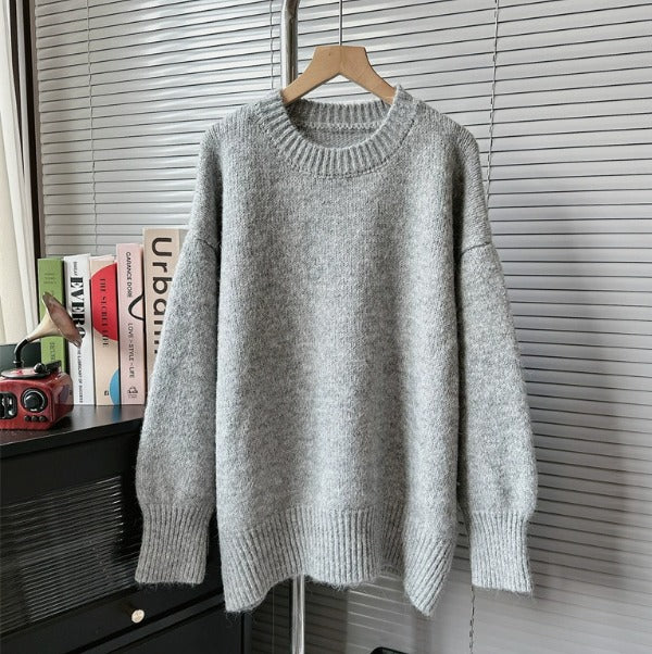 Alina™ - Sleek Minimalist Knit Sweater