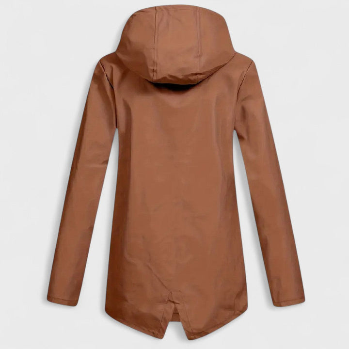 Astrid™ - Cozy Fleece-Lined Rain Parka