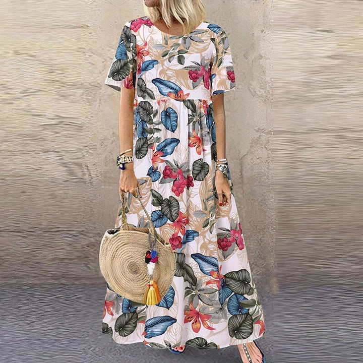 Isla™ - Elegant Floral Dress for Comfort