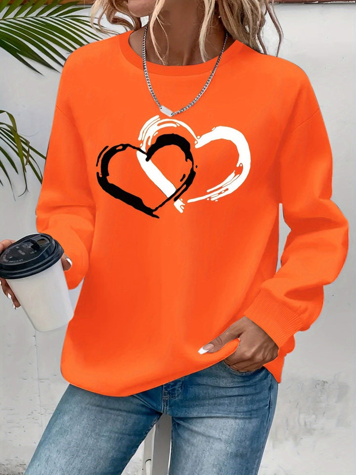 Sharyn™ - Chic Heart Sweater