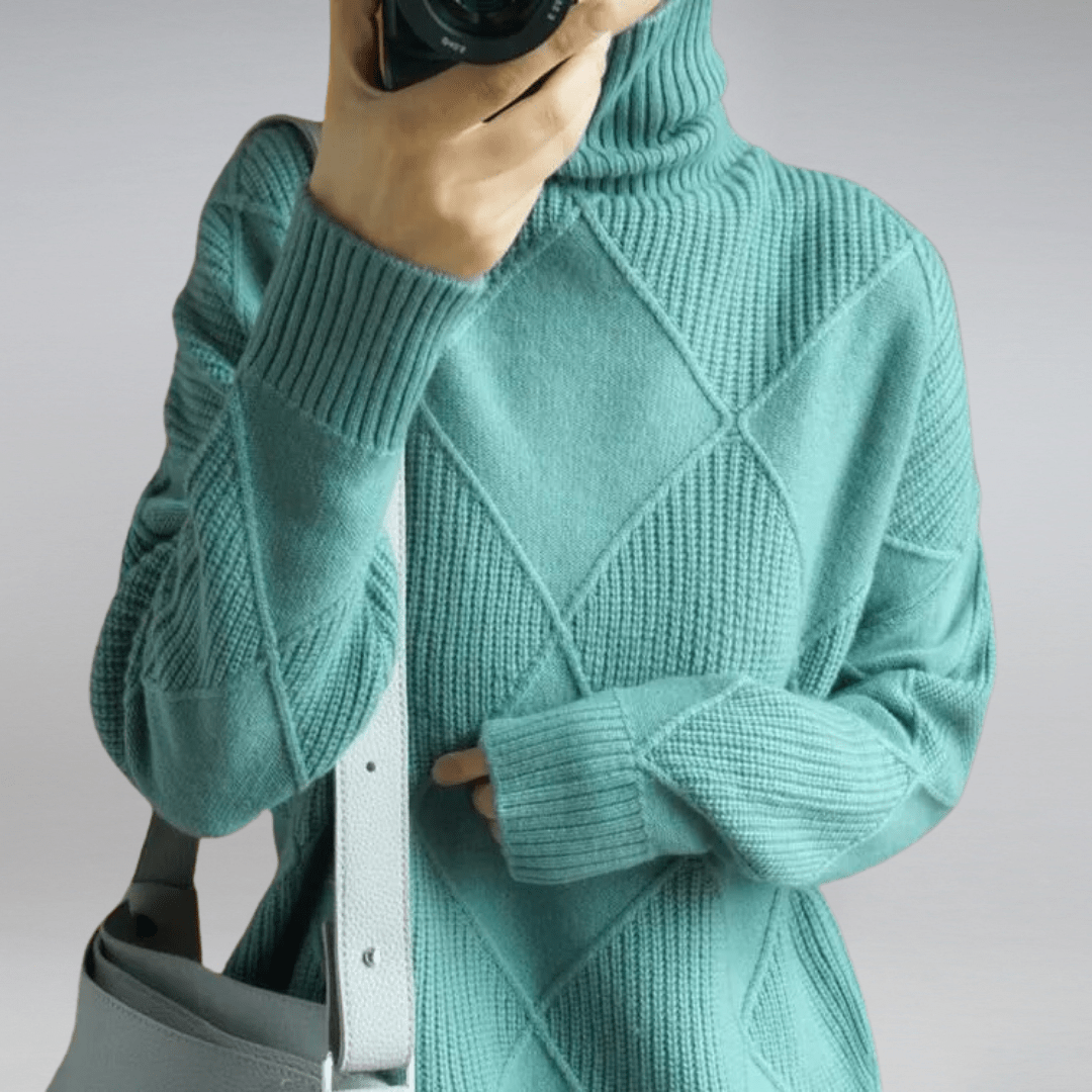 Abigail™ - Cozy Turtleneck Sweater