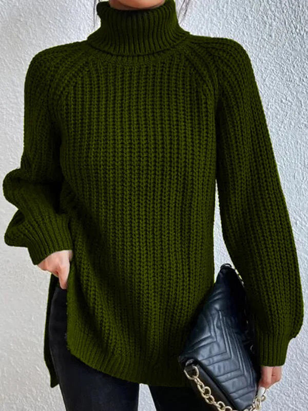 Ashlee™ - Cozy Chunky Knit Turtleneck Sweater