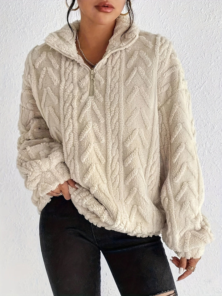 Aila™ - Cozy Zip-Up Sweater