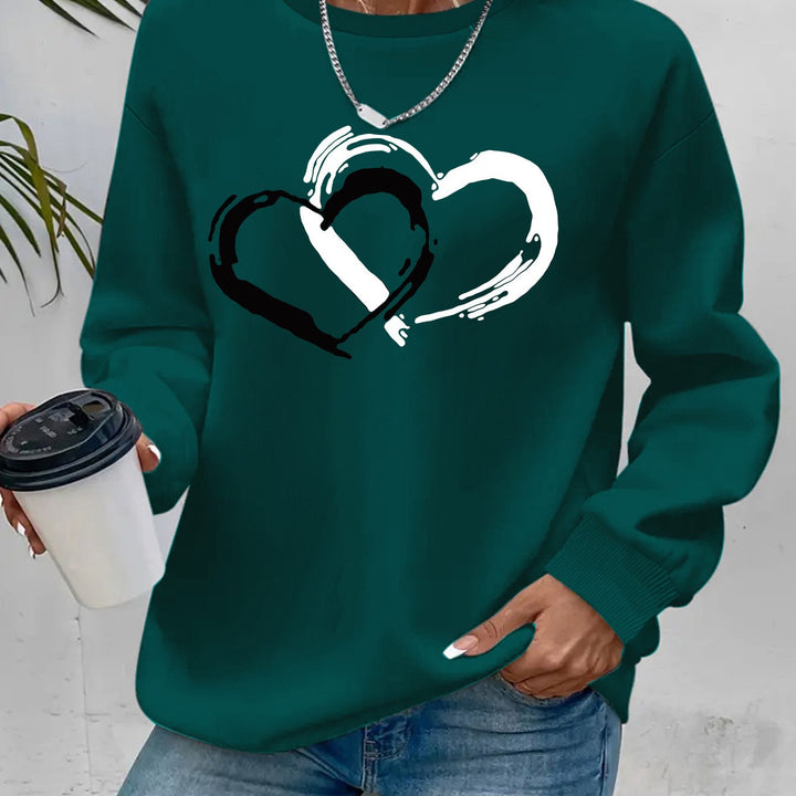 Sharyn™ - Chic Heart Sweater
