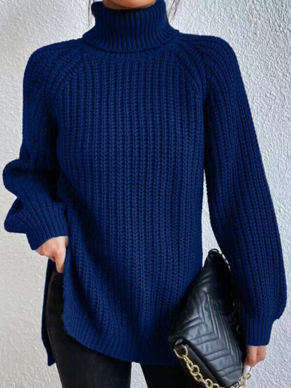 Ashlee™ - Cozy Chunky Knit Turtleneck Sweater