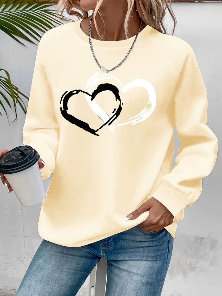 Sharyn™ - Chic Heart Sweater