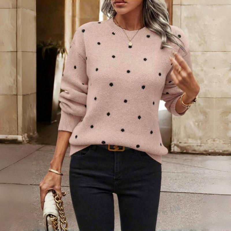 Romy™ - Snug Dot Knit Sweater