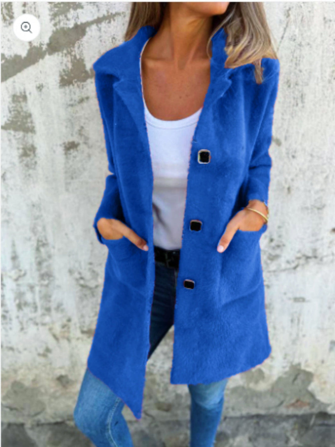 Ember™ - Chic Single-Breasted Coat with Lapels