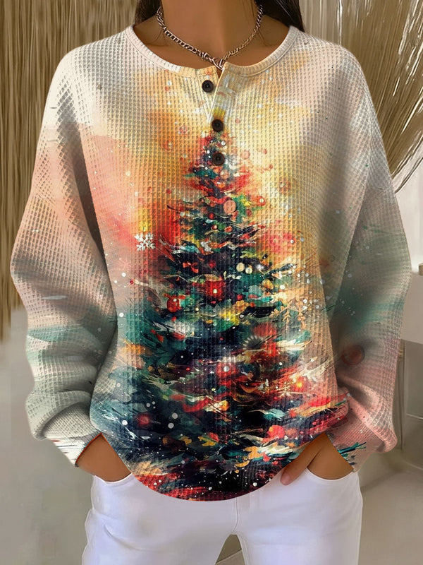 Ella™ - Cozy Christmas Tree Sweater