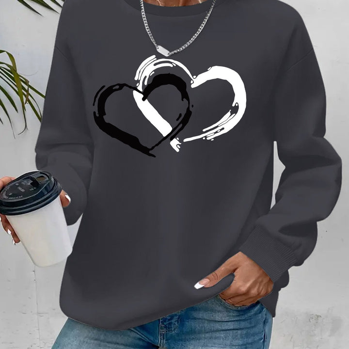 Sharyn™ - Chic Heart Sweater