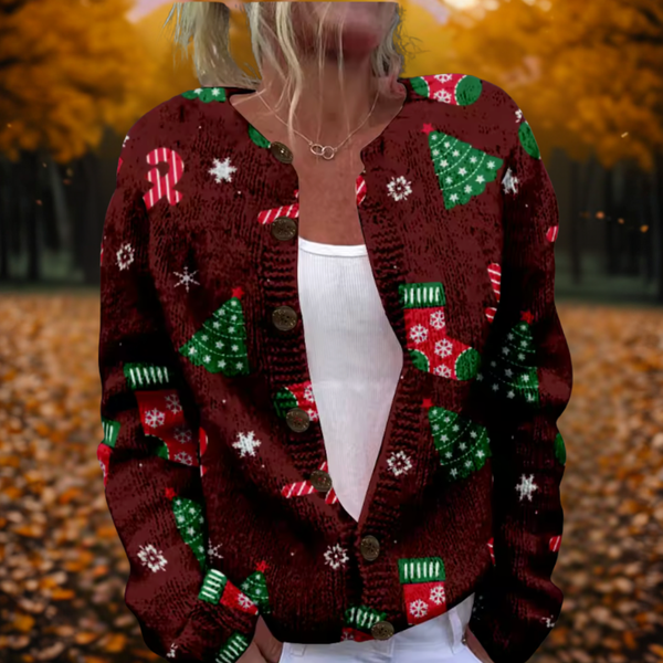 Wendy™ - Holiday Cardigan