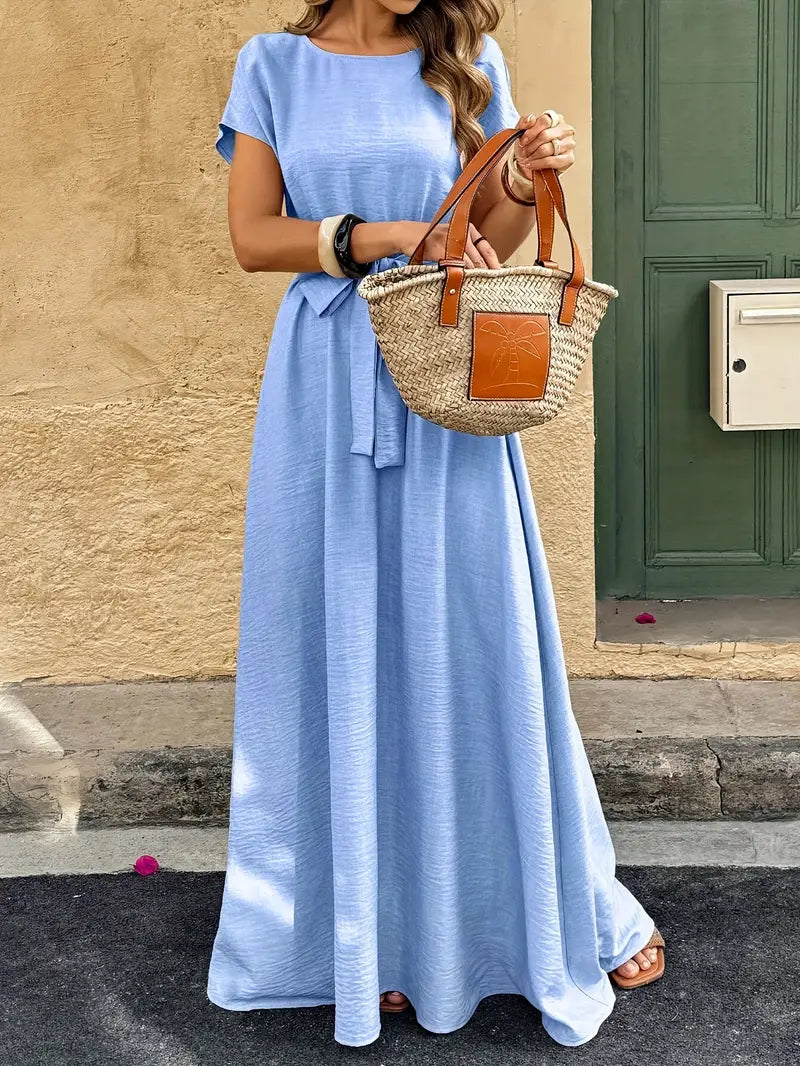 Clara™ - Everyday A-Line Drape Dress