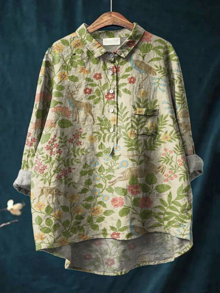 Olivia™ - Botanical Woodland Shirt