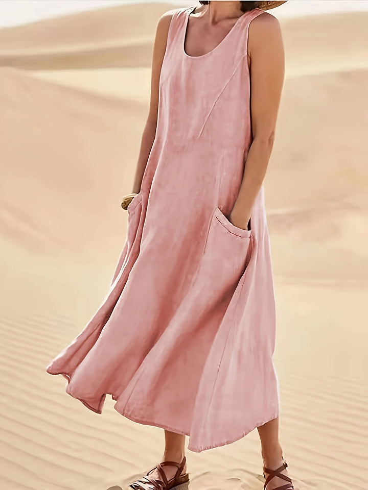 Jamie™ - Casual Flow Pocket Dress
