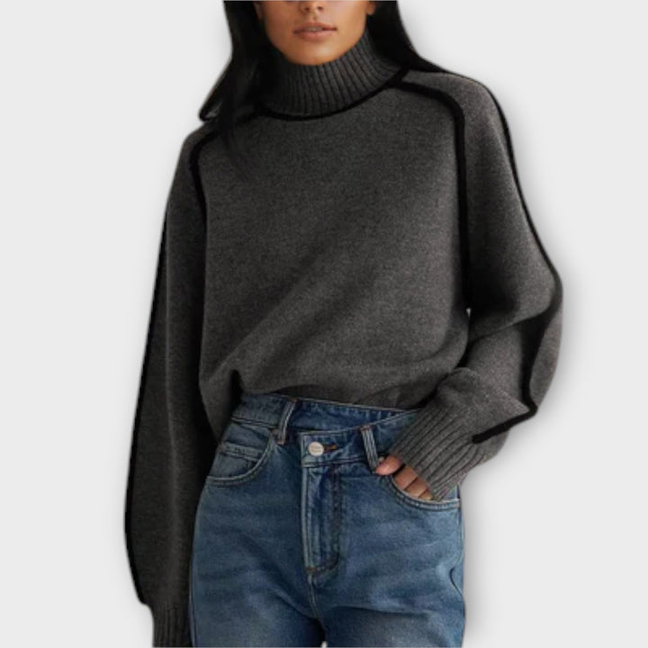 Emilie™ - Sumptuously Soft Roll Neck Sweater