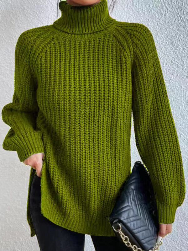 Ashlee™ - Cozy Chunky Knit Turtleneck Sweater