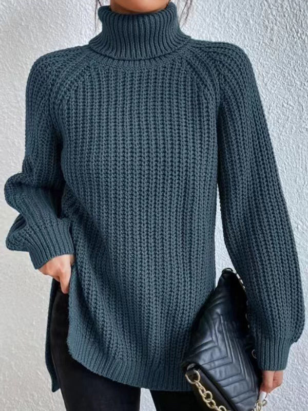 Ashlee™ - Cozy Chunky Knit Turtleneck Sweater