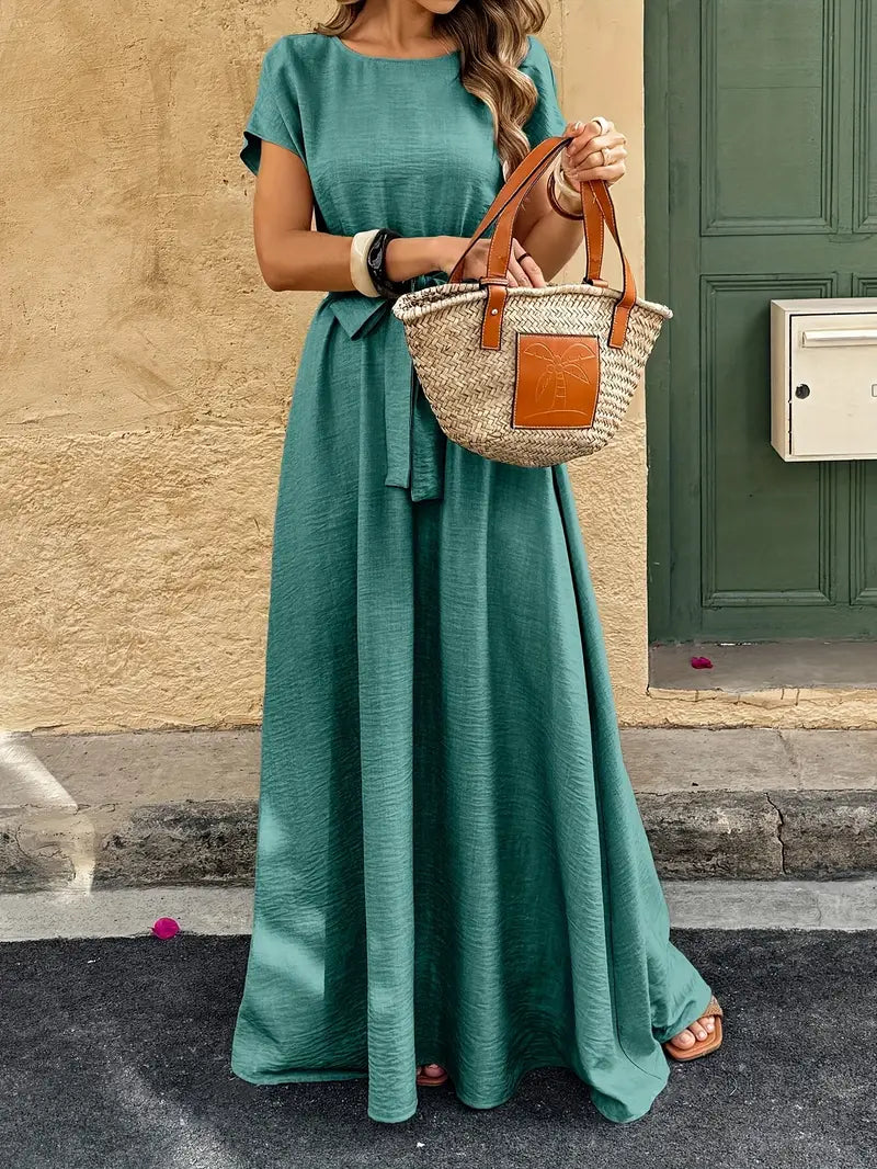 Clara™ - Everyday A-Line Drape Dress