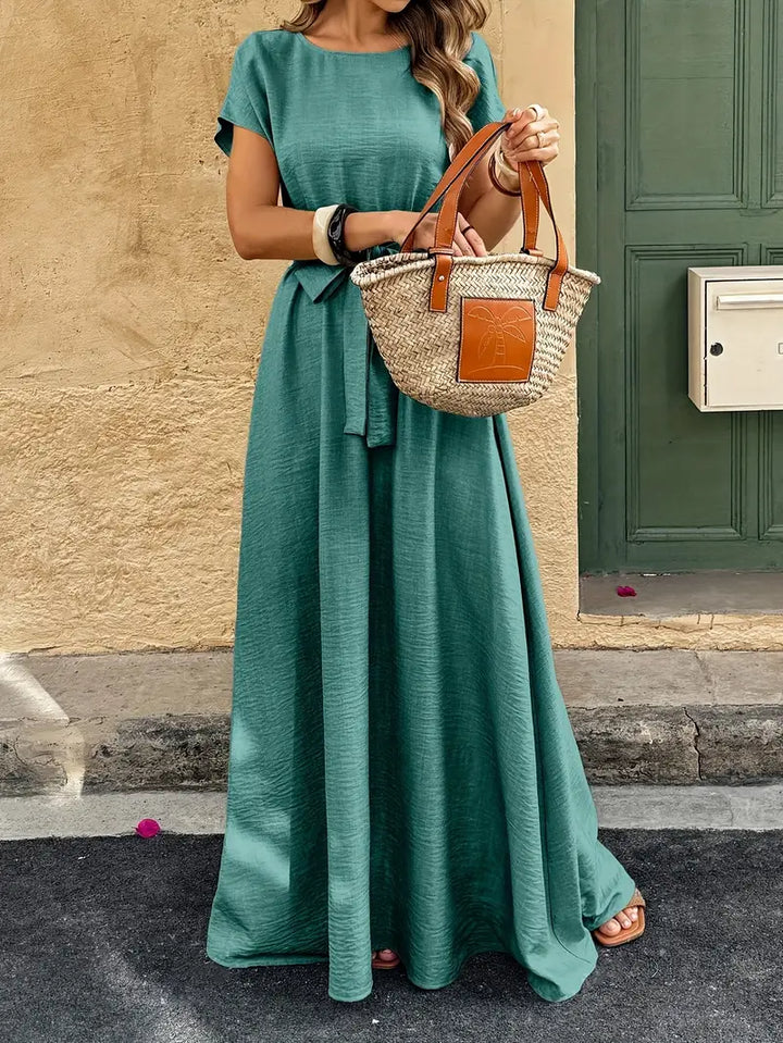 Clara™ - Everyday A-Line Drape Dress