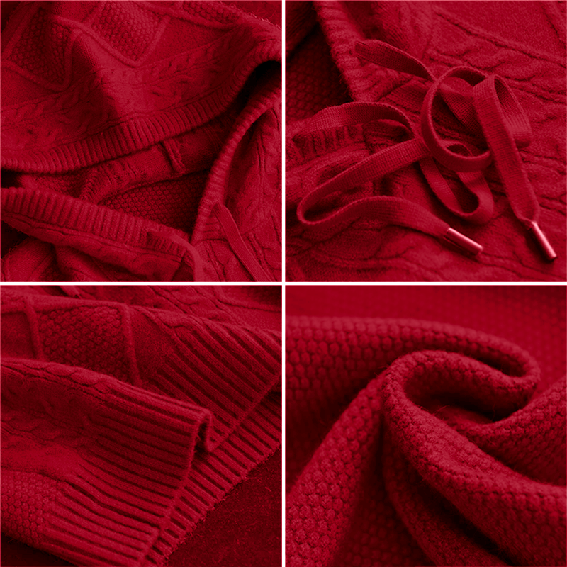 Sophie™ - Cozy Cable-Knit Hoodie