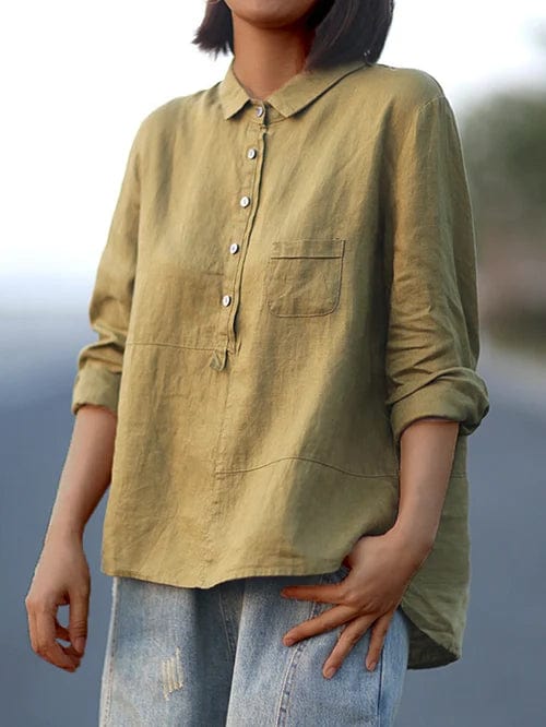 Grace™ - Linen Blouse