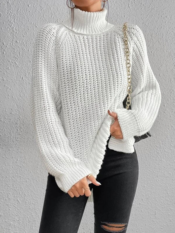 Ashlee™ - Cozy Chunky Knit Turtleneck Sweater