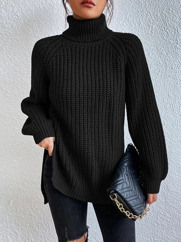 Ashlee™ - Cozy Chunky Knit Turtleneck Sweater