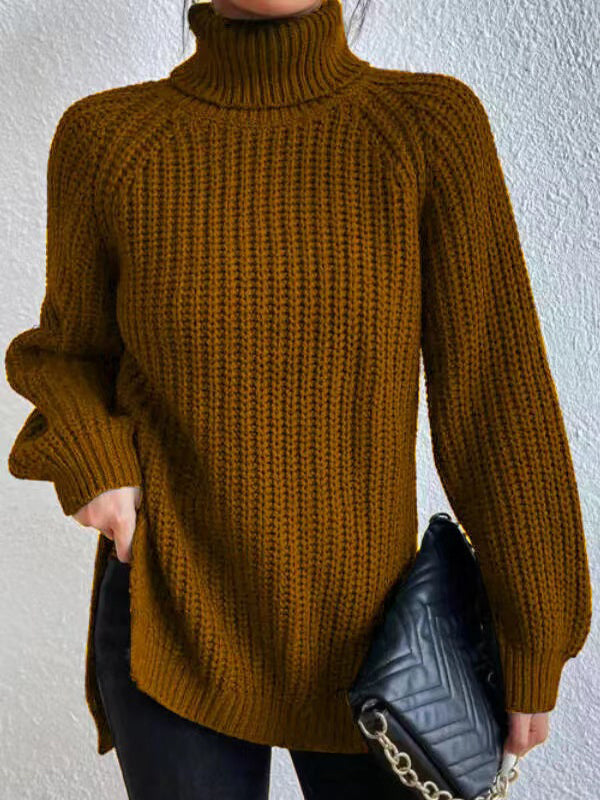 Ashlee™ - Cozy Chunky Knit Turtleneck Sweater