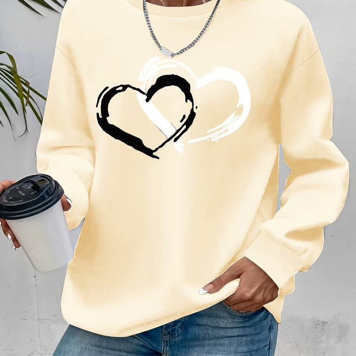 Sharyn™ - Chic Heart Sweater