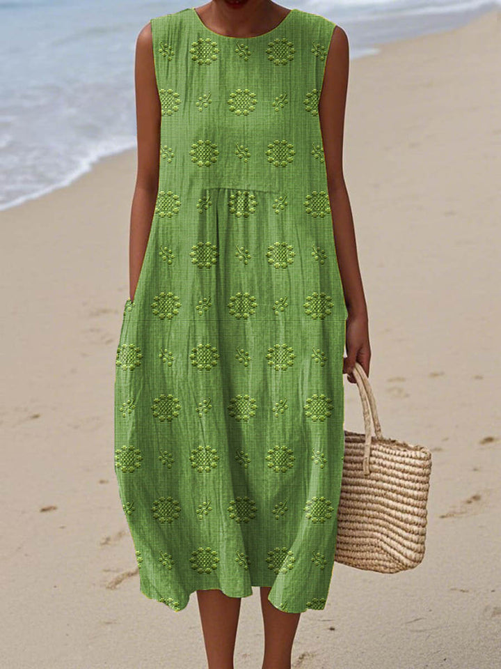 Anne™ - Easygoing Sleeveless Pocket Dress
