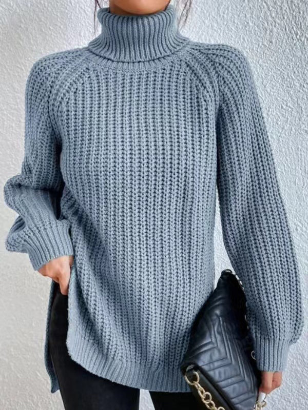 Ashlee™ - Cozy Chunky Knit Turtleneck Sweater