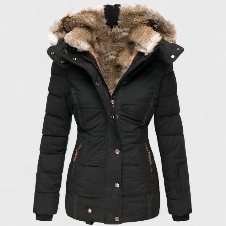 Annamarie™ - Hooded Slim-Fit Puffer Coat