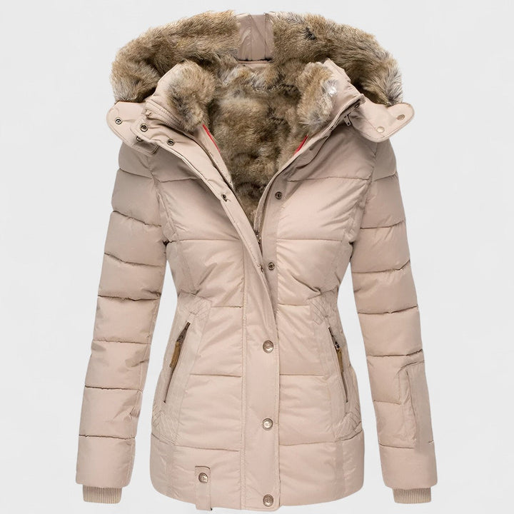 Annamarie™ - Hooded Slim-Fit Puffer Coat