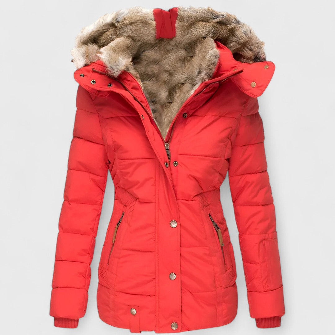Annamarie™ - Hooded Slim-Fit Puffer Coat