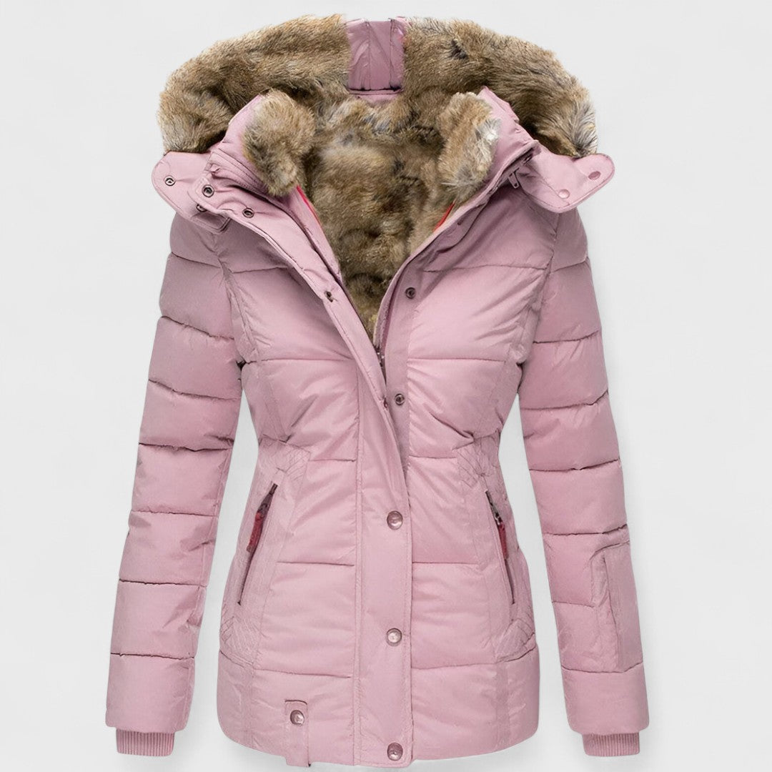 Annamarie™ - Hooded Slim-Fit Puffer Coat