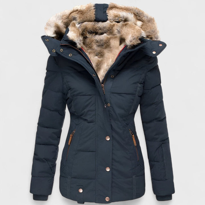Annamarie™ - Hooded Slim-Fit Puffer Coat