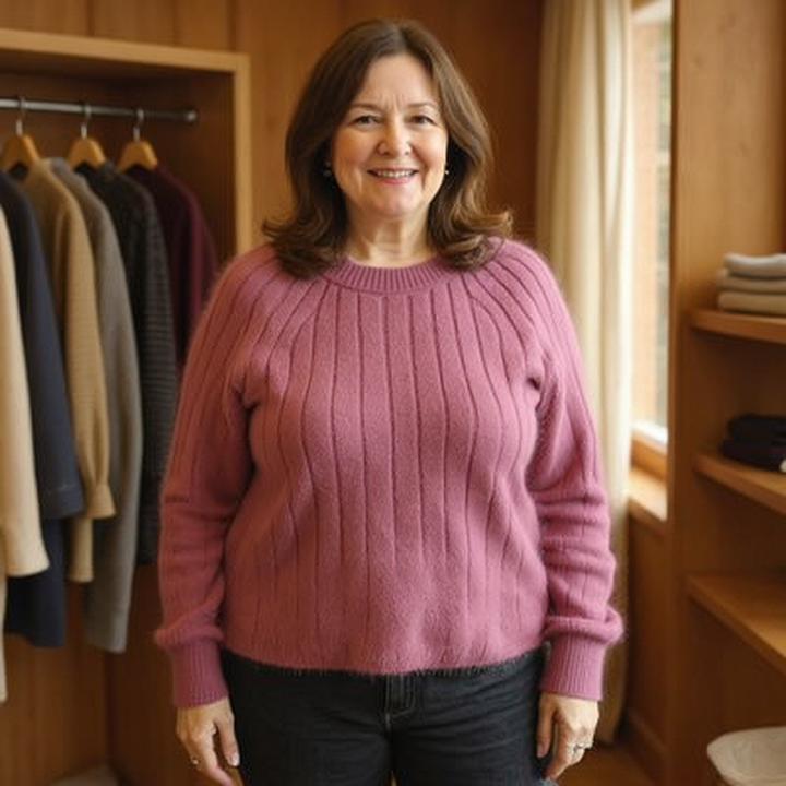 Joyce™ - Cozy Ribbed Sweater