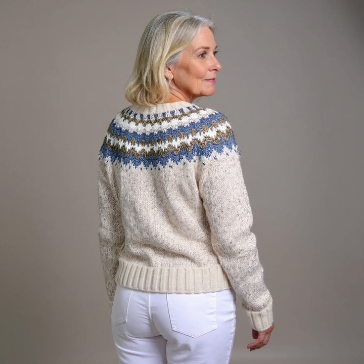 Peyton™ - Retro Icelandic Cardigan