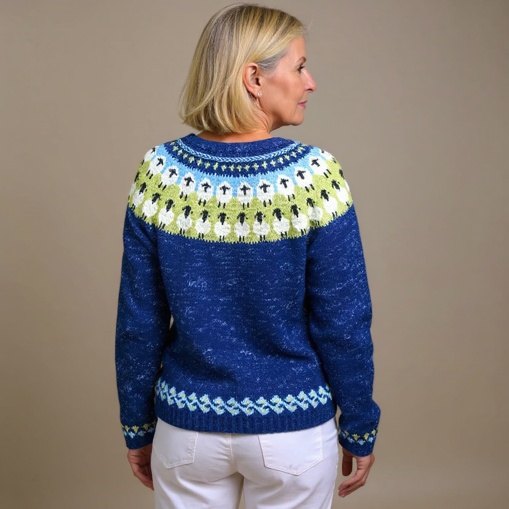 Sophie™ - Retro Icelandic Cardigan