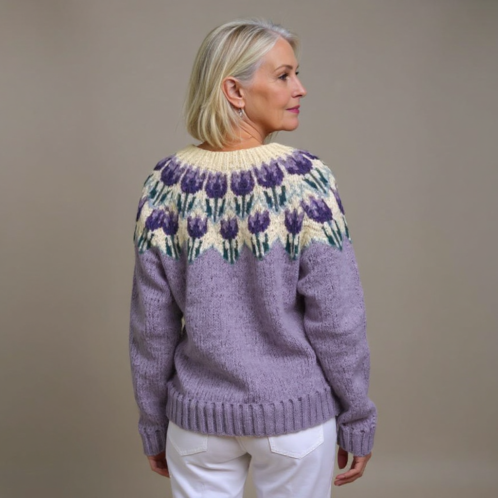 Josephine™ - Retro Icelandic Cardigan