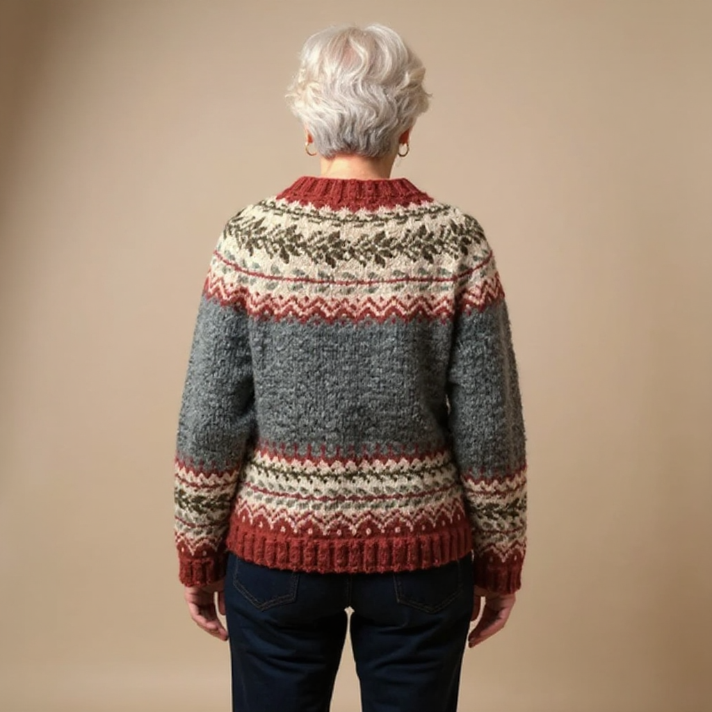 Atasha™ - Retro Icelandic Cardigan