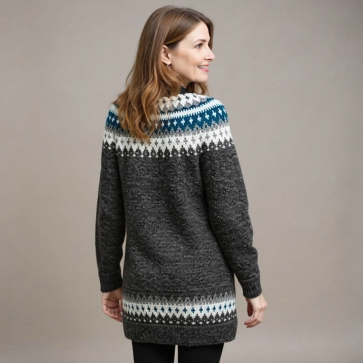 Althea™ - Retro Icelandic Sweater
