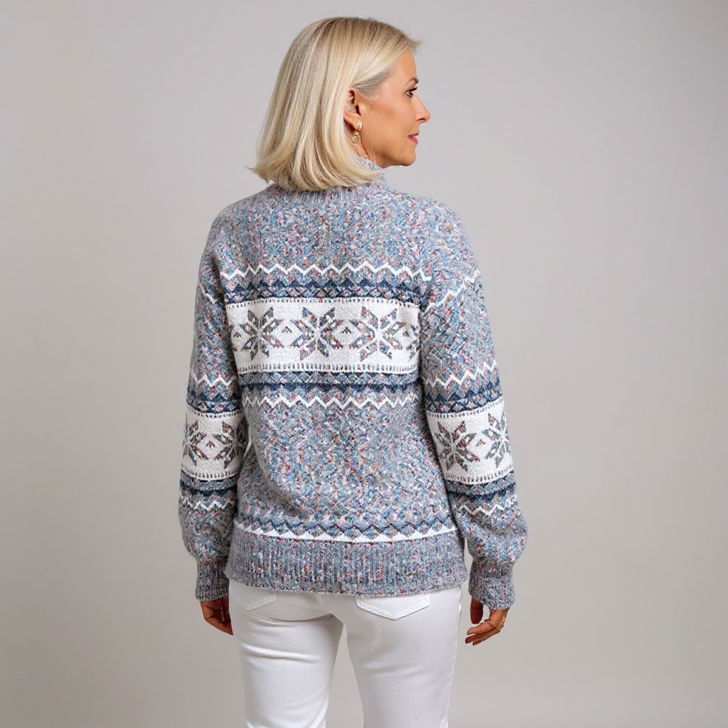 Melanie™ - Retro Icelandic Sweater