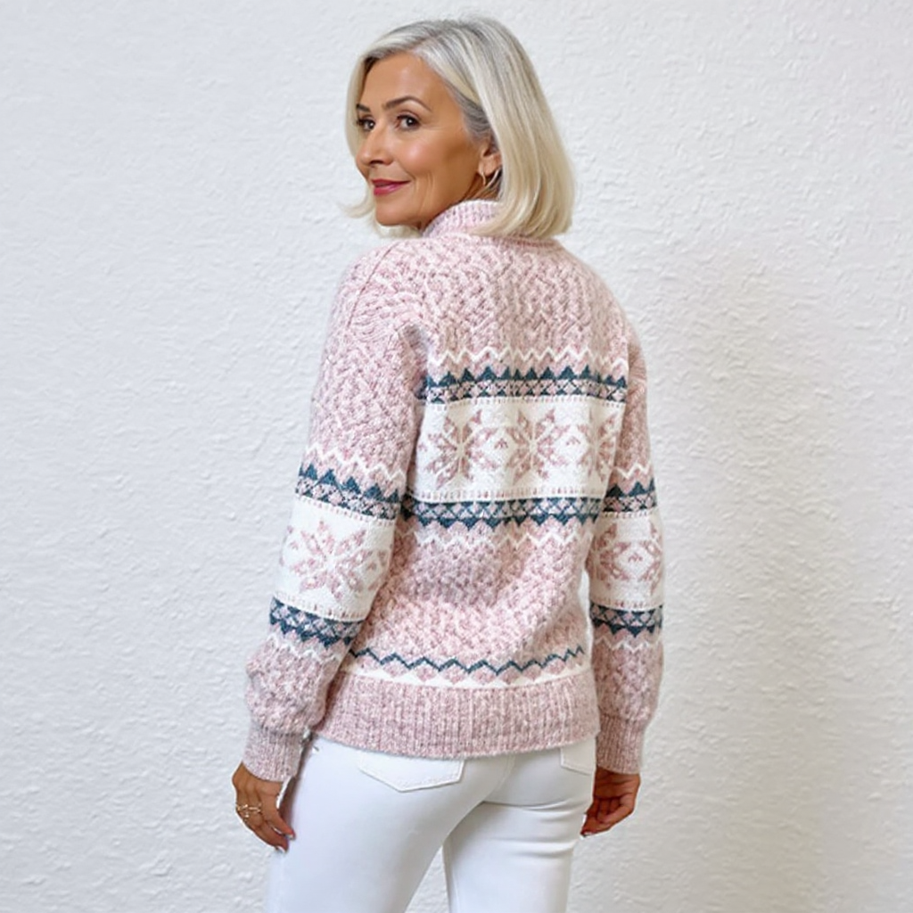 Melanie™ - Retro Icelandic Sweater