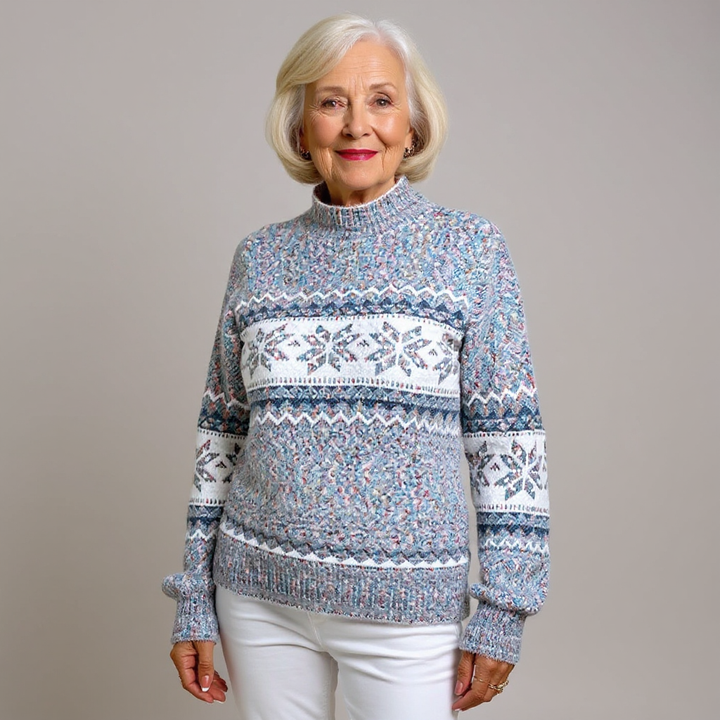 Melanie™ - Retro Icelandic Sweater