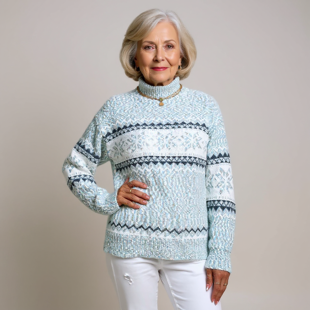 Melanie™ - Retro Icelandic Sweater